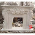 natural stone marble electric fireplace